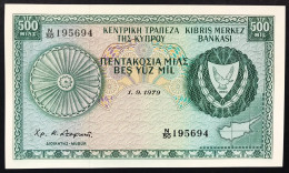 Cyprus Cipro  500 MILS 1979 Q.FDS UNC- KM#42C Lotto.4172 - Cyprus