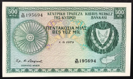 Cyprus Cipro  500 MILS 1979 Q.FDS UNC- KM#42C Lotto.4172 - Chypre
