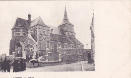 CLERMONT L' Eglise Carte Allemande CACHET Intéressant 1° Guerre - Thimister-Clermont