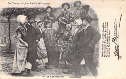 FOLKLORE - Les Chansons De Jean Rameau Illustrées - La Charibaude - Carte Postale Ancienne - Música