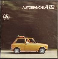 Autobianchi A 112 - Depliant - Motori