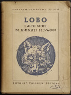 Lobo E Altre Storie Di Animali Selvaggi - E.T.Seton - Ed. Vallardi - 1948 - Enfants