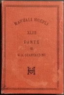 Dante Parte II - G.A. Scartazzini - Manuali Hoepli - 1883 - Collectors Manuals