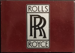 Automobilia N.5 - Tutta La Storia Della Rolls-Royce - M. Frostick - 1980 - Moteurs