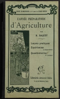 L'Année Préparatoire D'Agriculture - H. Raquet - Ed. Colin - 1903 - Niños