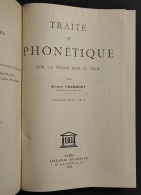 Traité De Phonétique - M. Grammont - Ed. Delagrave - 1946 - Cinema & Music