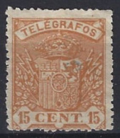 España Telégrafos  33 (*) Sin Goma. 1901. 000.000 - Telegramas