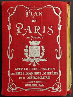 Plan De Paris - Guida Turistica - Rues, Omnibus, Musées - Ed. Guilmin - Toursim & Travels