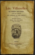 Les Villanelles - J. Boulmier - Ed. Isidore Liseux - 1879 - Libri Antichi