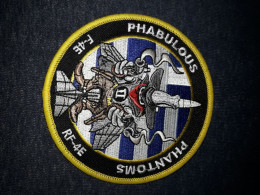 Official Patch  GREEK AIRFORCE PHANTOM PHABULOUS F-4E - RF-4E PATCH - Aviazione