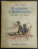 Le Avventure Di Huckleberry Finn - M. Twain - Ed. Baldini & Castoldi - Kinderen