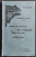 Examen Et Semiotique Du Coeur - Merklen - Heitz - Ed. Masson - Medicina, Psicologia