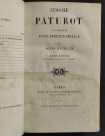 Jerome Paturot A La Recherche D'Une Position Sociale - L. Reybaud - 1857 - Libros Antiguos Y De Colección