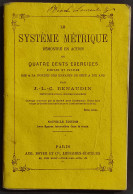 Le Systeme Metrique - J. L. Renaudin - Ed. Boyer - 1876 - Old Books