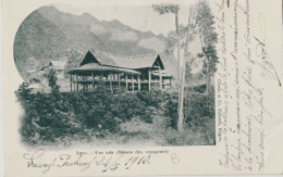 CPA-LAOS- Une Sala- Maison Des Voyageurs-Circulée 1910   PRECURSEUR-TBE - Laos