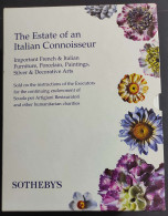 The Estate Of An Italian Connoisseur - G. Rossi - Sotheby's - 1999 - Kunst, Antiek