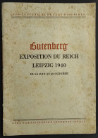 Gutenberg - Exposition Du Reich Leipzig 1940 - Arts, Antiquités