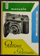 Manuale Retina E Retinette - W. D. Emanuel - Ed. Del Castello - 1956 - Handbücher Für Sammler