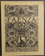 Faenza - Bollettino Museo Int. Delle Ceramiche In Faenza - N.1 1966 - Arts, Antiquity
