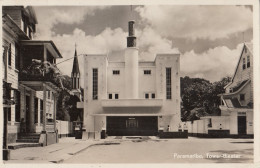 Paramaribo Surinam - Tower Theater Real Photo Postcard - Surinam