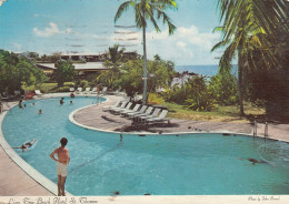 St Thomas US Virgin Islands - Island Map Postcard - Islas Vírgenes Americanas