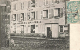 95 - VAL D'OISE - LOUVRES - Gendarmerie Nationale - Belle Animation - 10621 - Louvres