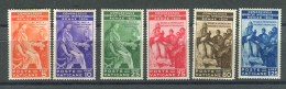 VATICANO 1935 CONGRESSO GIURIDICO SERIE CPL. CENTRATA * GOMMA ORIGINALE - Unused Stamps