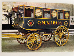 CPM - VOITURE ANCIENNE - Horse Omnibus - Taxi & Carrozzelle