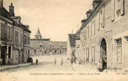 - COURSON Les Carrières (89) -  L'Hôtel De La Poste  (animée)  -25207- - Courson-les-Carrières