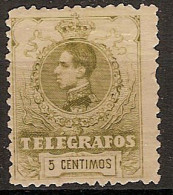 España Telégrafos  47 (*) Sin Goma. 1912 - Telegramas