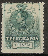 España Telégrafos  52 (*) Sin Goma. 1912 - Telegramas