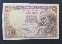 España Billete 100 Pesetas 1946 Serie B, última Serie - 100 Peseten