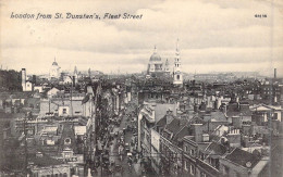 ANGLETERRE - London From St. Dunstan's - Fleet Street - Carte Postale Ancienne - Otros & Sin Clasificación