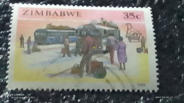 ZİMBABVE-1990-00      35C     USED- - Zimbabwe (1980-...)