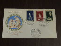 Saar 1956 Portraits FDC VF - FDC