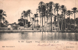 Egypte - Village Arabe Au Bord Du Nil - 1907 - Egypt - Altri & Non Classificati