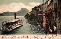 Lago Di Lugano - Gandria Et Monte San Salvatore - Bateau Vapeur - Suisse Switzerland - Gandria 