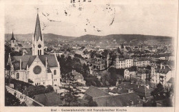 Biel - Bienne - Generalansicht Mit Französischer Kirche - Suisse Switzerland - Bienne