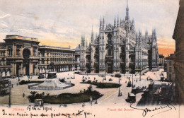 Milano - Milan - Piazza Del Duomo - 1904 - Italie Italia - Milano (Milan)