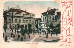 Milano - Milan - Piazza Della Scala - 1903 - Italie Italia - Milano (Milan)