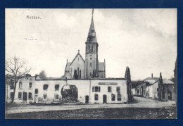 Musson. Eglise Saint-Martin. Ruines Après Bombardements. Débitant Goeury. Feldpost Garde Ersatz Division 1915 - Musson