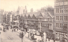 ANGLETERRE - London - Old Houses Staple Inn Holborn - Animée - Chevaux - Carte Postale Ancienne - Otros & Sin Clasificación