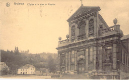 Belgique - Andenne - L'église Et La Place Du Chapitre - Edit. Ern. Thill. Nels  - Carte Postale Ancienne - Namur