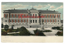 Sweden Sverige Suede Schweden Upsala, Universitetet L'Université Old Postcard CPA Brevkort Carte Postale - Sweden