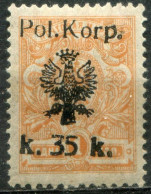 POLOGNE - Corps Polonais - Y&T  N° 13 * - Unused Stamps