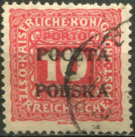 POLOGNE - Y&T Taxe N° 2 (o)...FAUX ? - Used Stamps