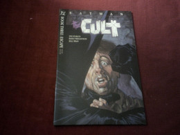 THE CULT  BATMAN  Book  Three ESCAPE - DC