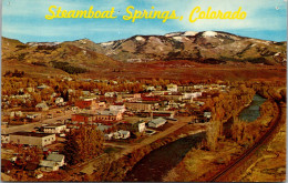 Colorado Steamboat Springs Aerial View - Rocky Mountains