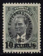 Türkiye 1940 Mi 1084 [No Gum] Izmir International Fair - Used Stamps