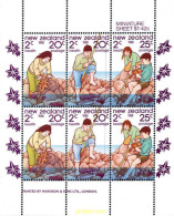 129813 MNH NUEVA ZELANDA 1981 PRO INFANCIA - Plaatfouten En Curiosa